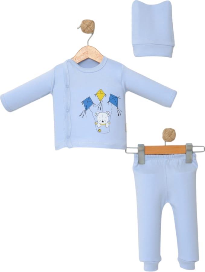 3208 оптом детские демисезонные комплекты двойки для младенцев на 0-3 месяцев