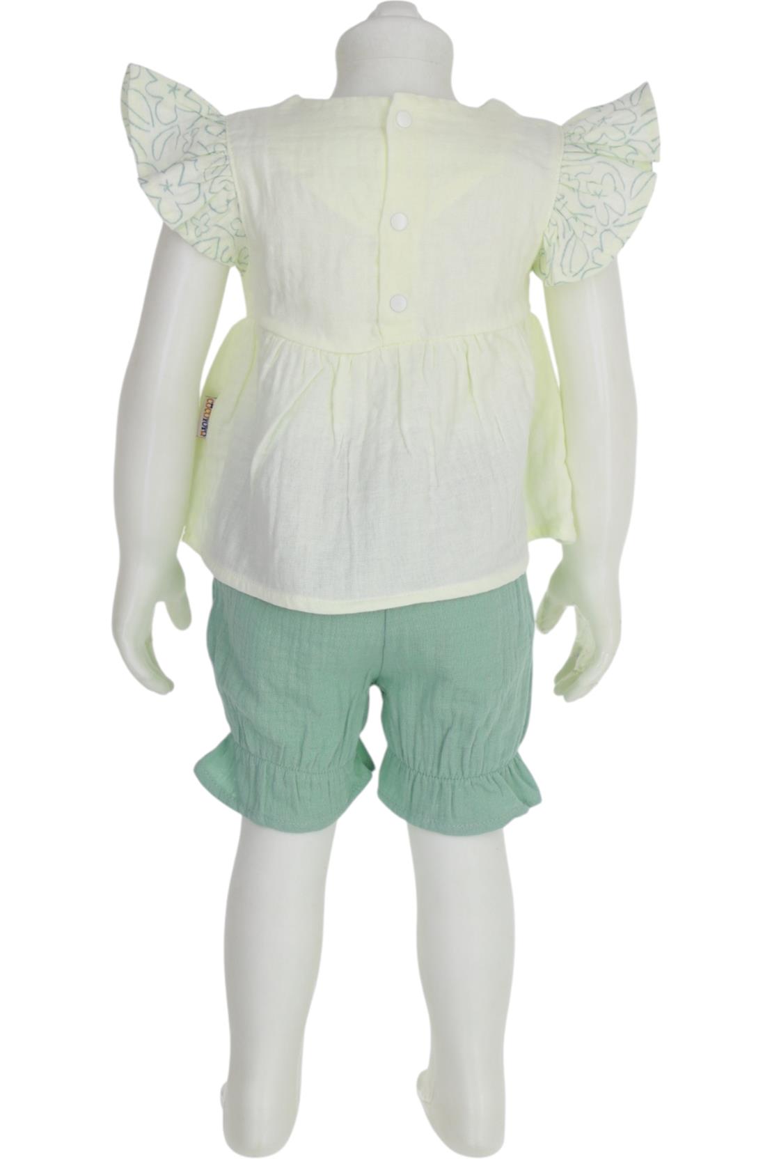 10038 оптом детские летние костюмы двойки для младенцев на 9/24 месяцев