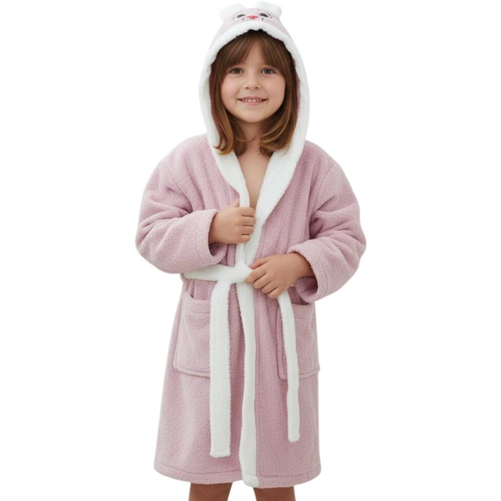 5/12 YAŞ PAMUKLU ÇOCUK BORNOZ