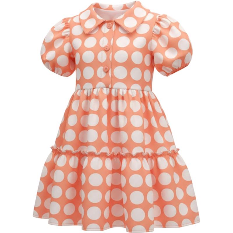 5013 toptan 1-4 yaş arası kız çocuk yazlık elbiseleri