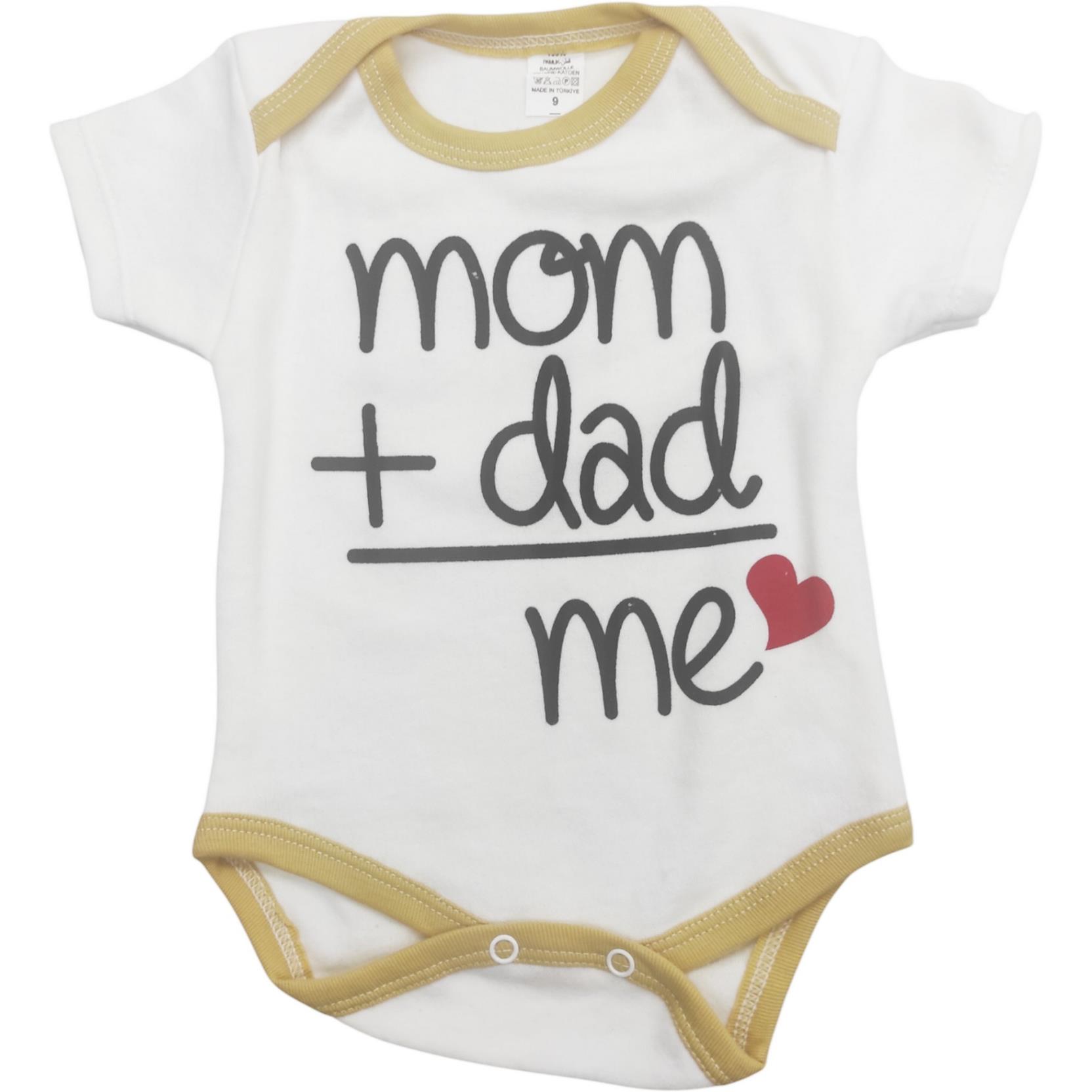 toptan 6-9-12-18 aylık bebekler için farklı baskılı çıtçıtlı bebek bodysuit