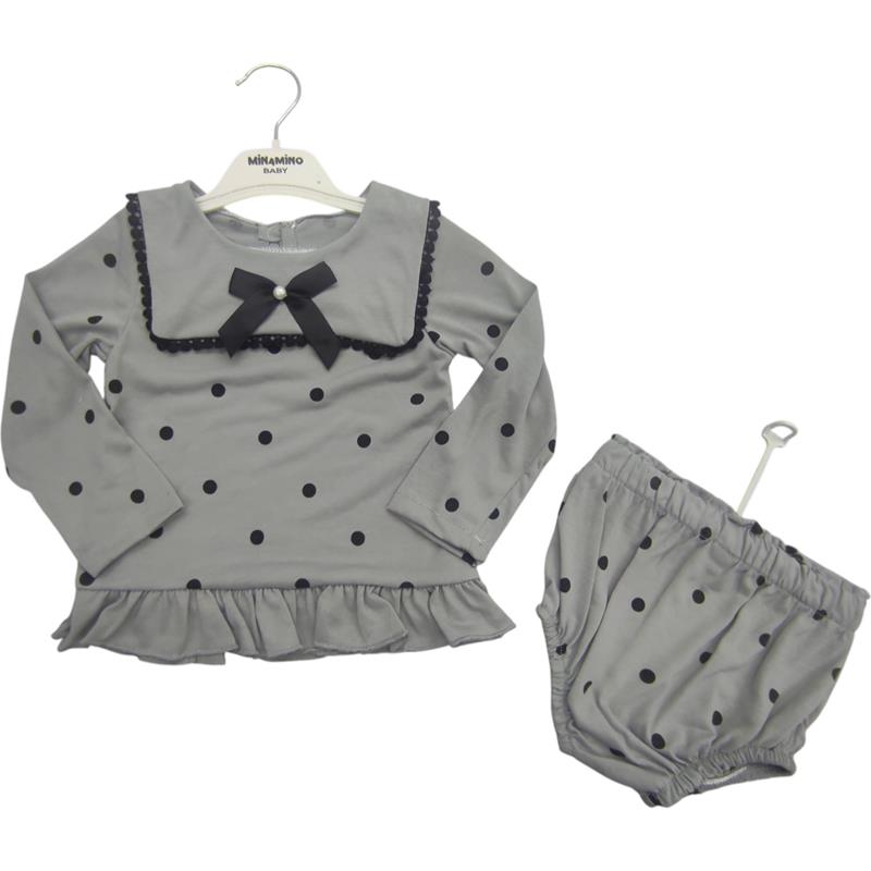 toptan 6-9-12-18 aylık bebekler için külotlu bebek elbiseleri