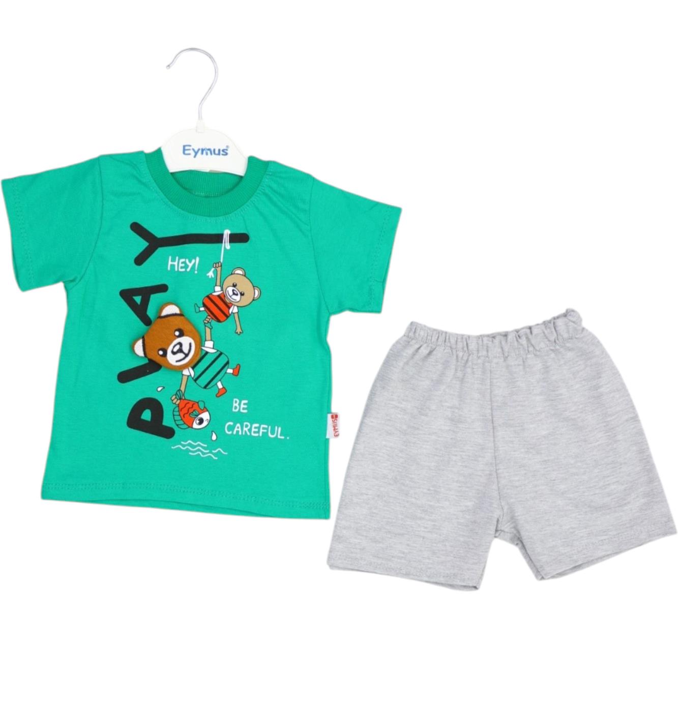 3201 الأطفال الصيف قطعتين الدعاوى بالجملة ، تي شيرت مع السراويل بالجملة للبنين الذين تتراوح أعمارهم بين 1-2-3 سنوات