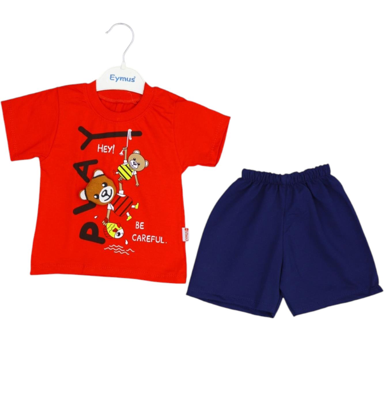 3201 الأطفال الصيف قطعتين الدعاوى بالجملة ، تي شيرت مع السراويل بالجملة للبنين الذين تتراوح أعمارهم بين 1-2-3 سنوات