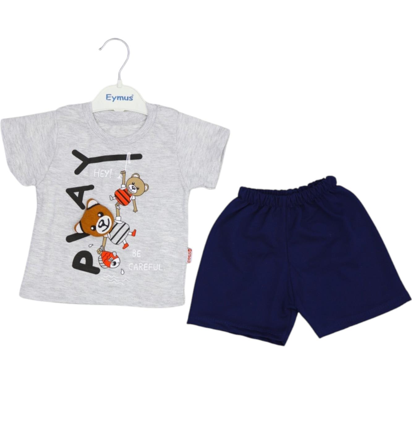 3201 الأطفال الصيف قطعتين الدعاوى بالجملة ، تي شيرت مع السراويل بالجملة للبنين الذين تتراوح أعمارهم بين 1-2-3 سنوات