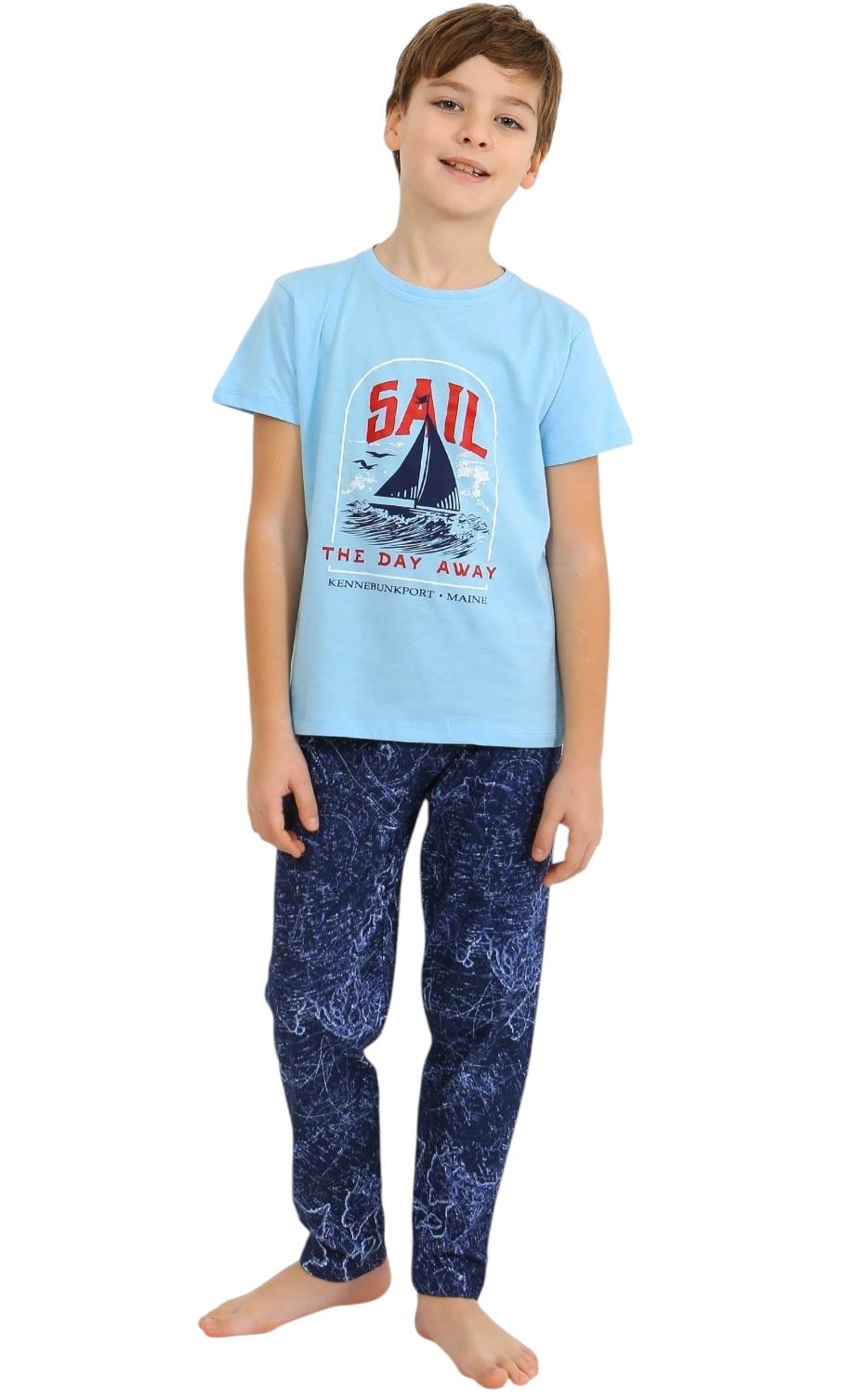 80261 оптом детские летние пижамы для мальчиков на 10/15 лет