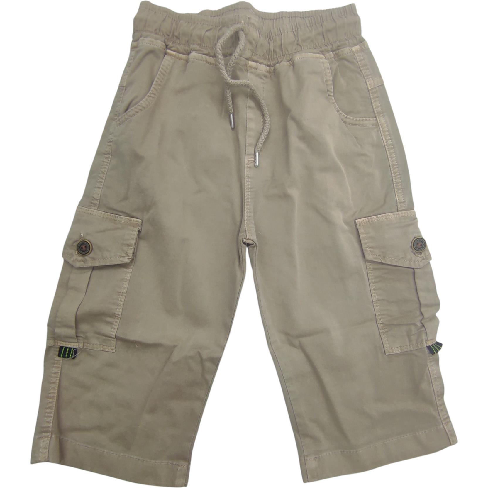 3220 بالجملة كابريس الصيف للأطفال ، والسراويل مع جيوب التصحيح للأولاد الذين تتراوح أعمارهم بين 3/7 سنوات