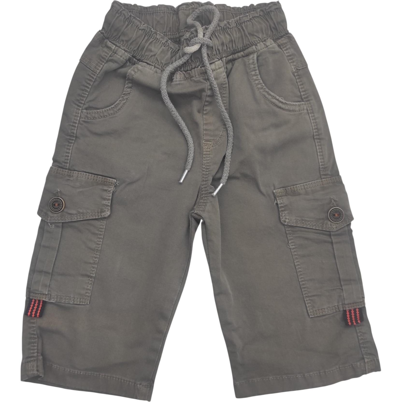 3220 بالجملة كابريس الصيف للأطفال ، والسراويل مع جيوب التصحيح للأولاد الذين تتراوح أعمارهم بين 3/7 سنوات