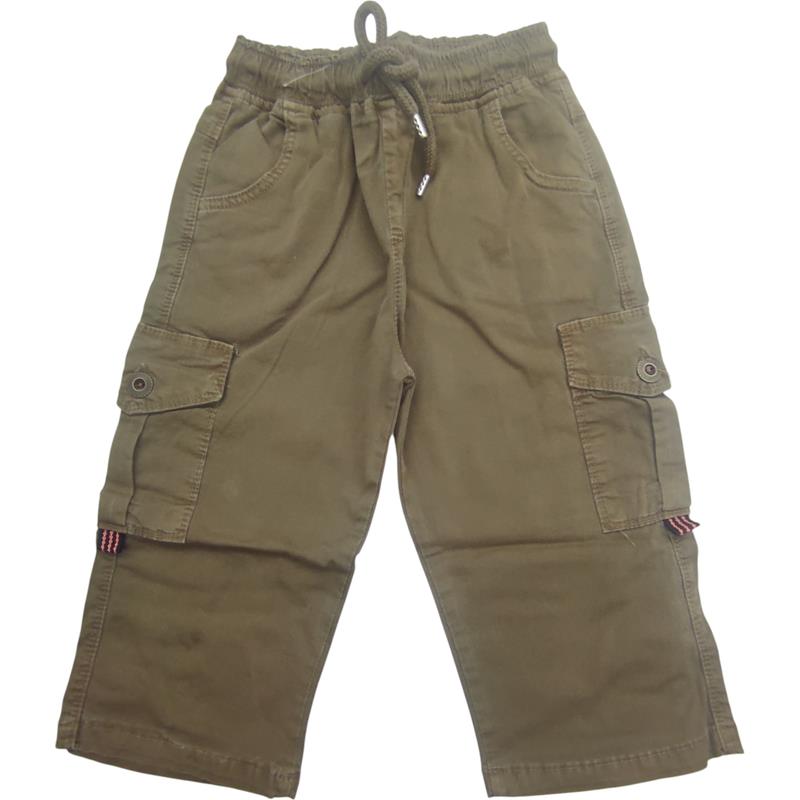 3221 toptan 8/12 yaş erkek çocuk yazlık yan cepli kapriler ve şortlar