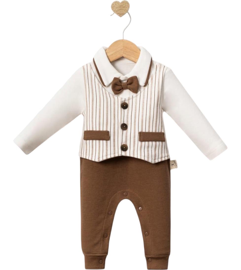 1082 Luxury and high quality baby boy overalls manufacturing wholesale 3-6-9 months