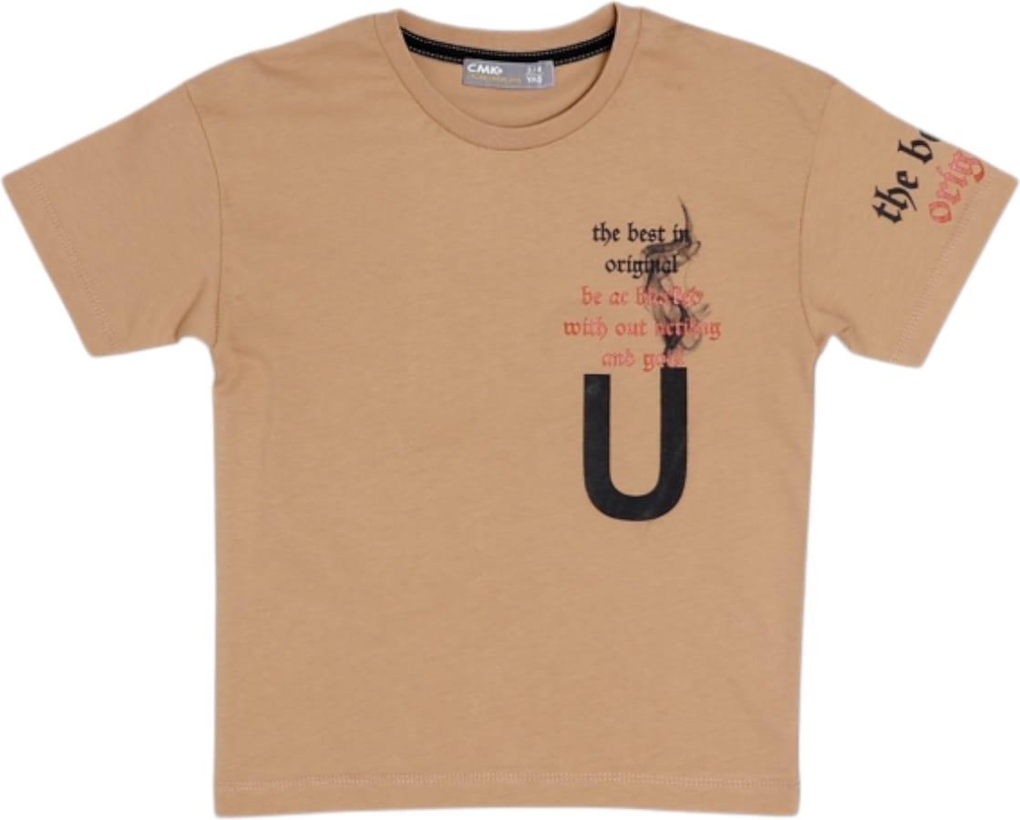 30020 yazlık çocuk tişörtleri imalat toptan satış 3/12 yaş