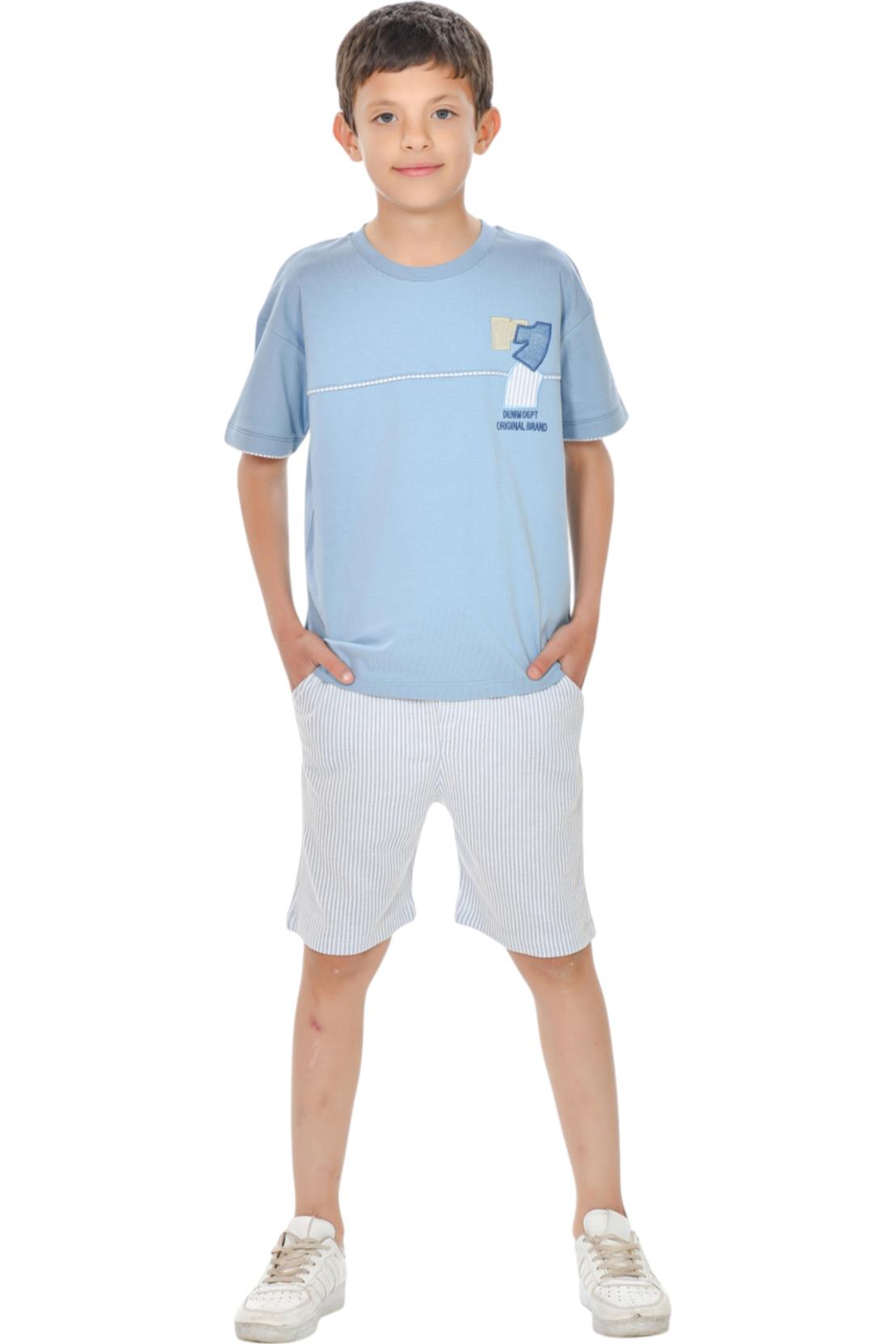 30520 yazlık erkek çocuk takımlar toptan 5/12 yaş