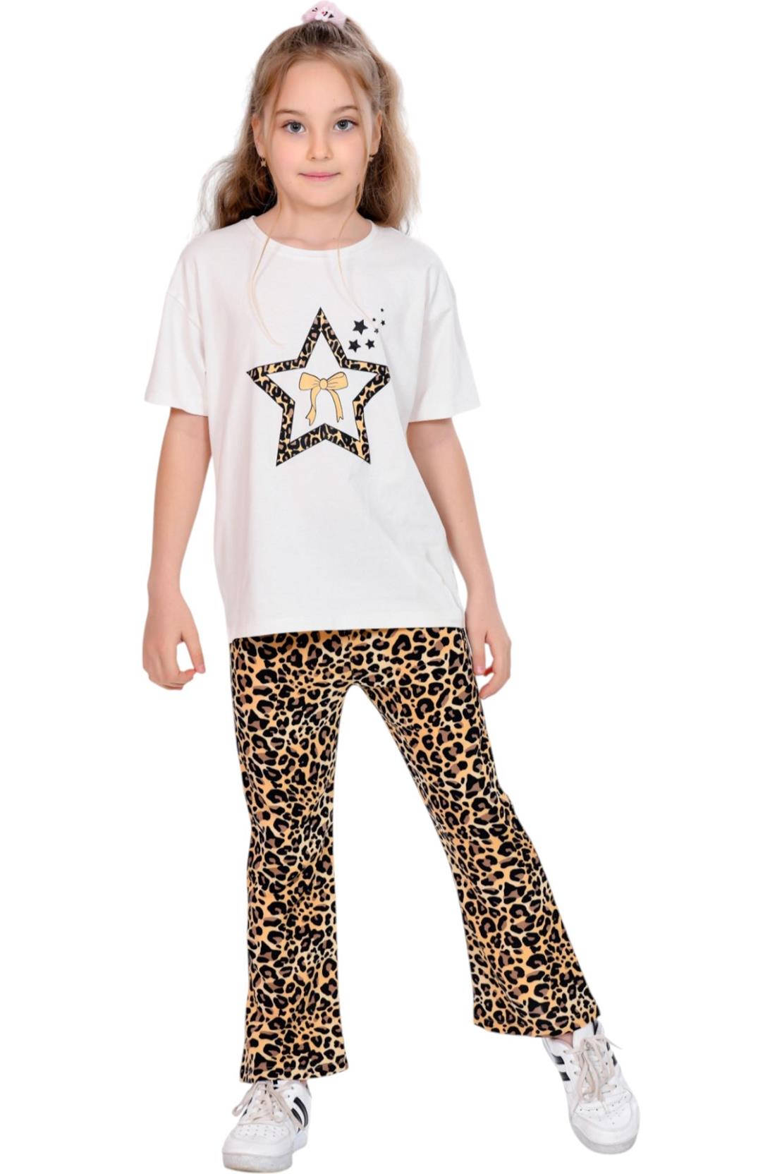 30745 оптом детские летние костюмы двойки,кофты с лосинами для девочек на 5/12 лет