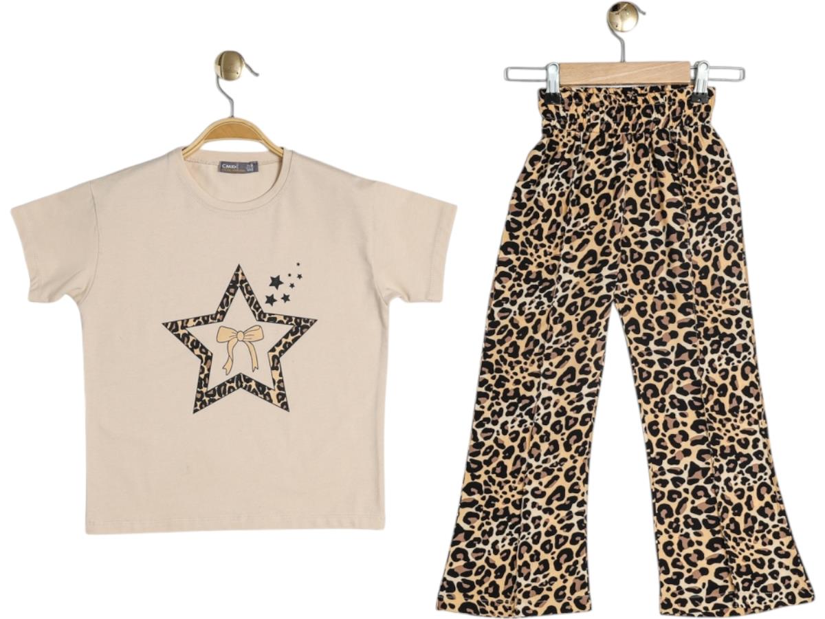 30745 оптом детские летние костюмы двойки,кофты с лосинами для девочек на 5/12 лет