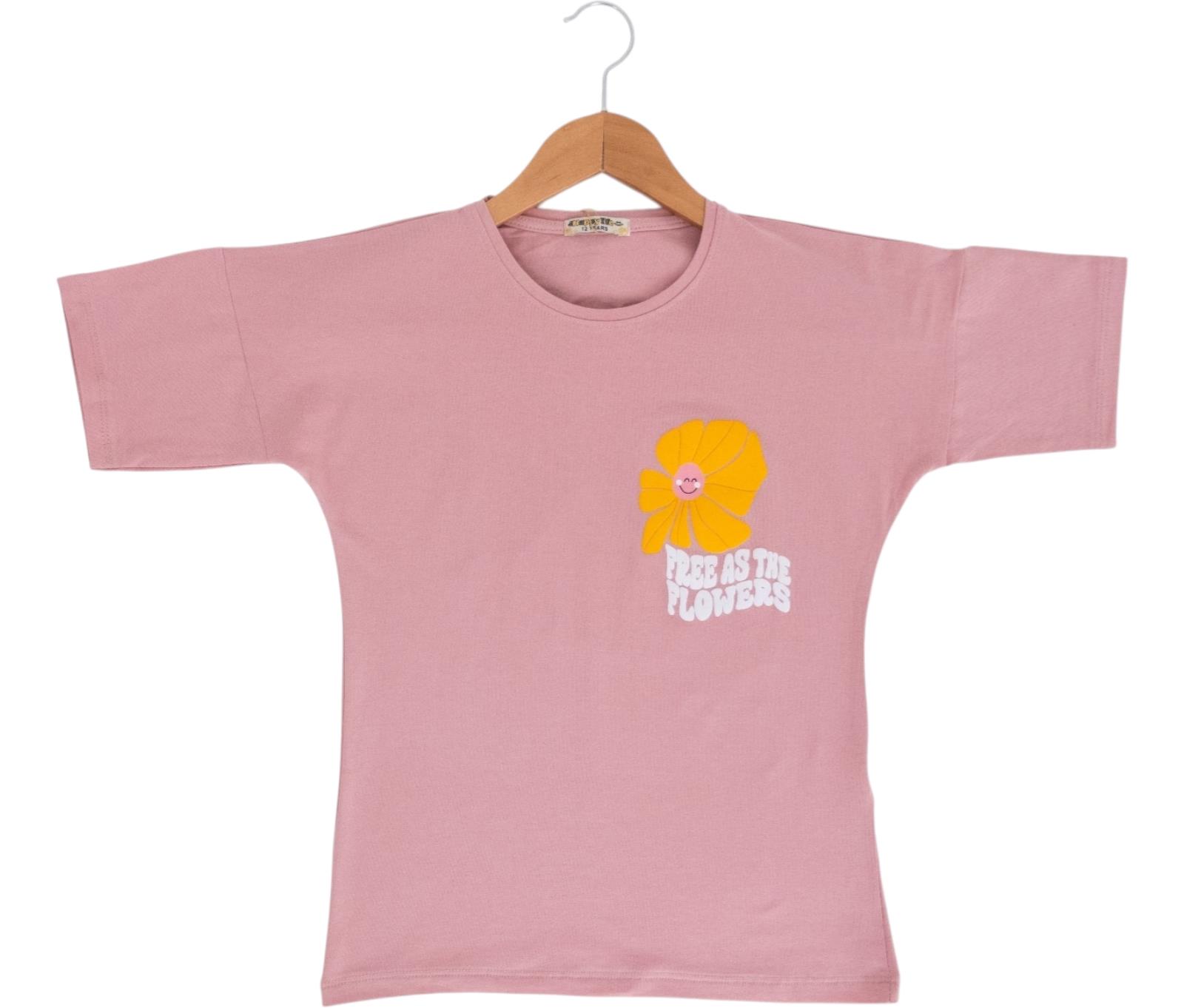 3097 الأطفال الصيف تي شيرت بالجملة للفتيات الذين تتراوح أعمارهم بين 9/12