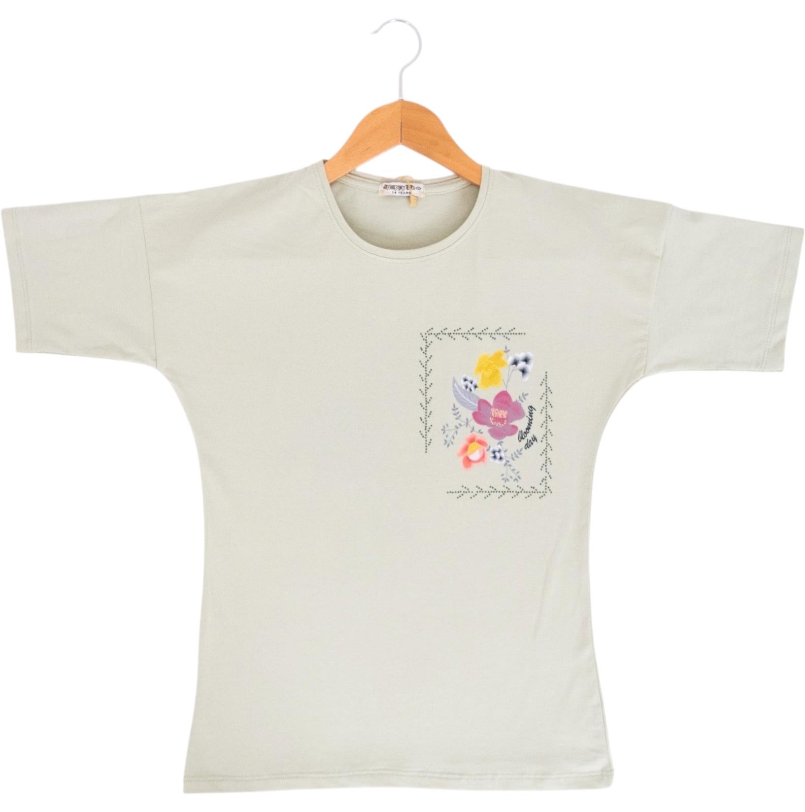 4050 kaliteli kız çocuk tişört modelleri toptan 13/16 yaş imalatçı