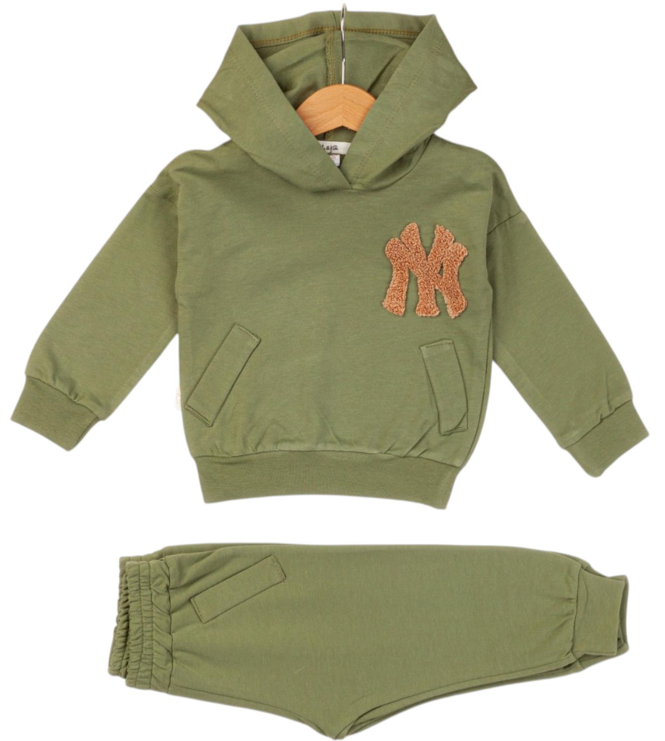 40685 الجملة الأطفال الربيع والخريف قطعتين الدعاوى للأطفال لمدة 6/24 أشهر