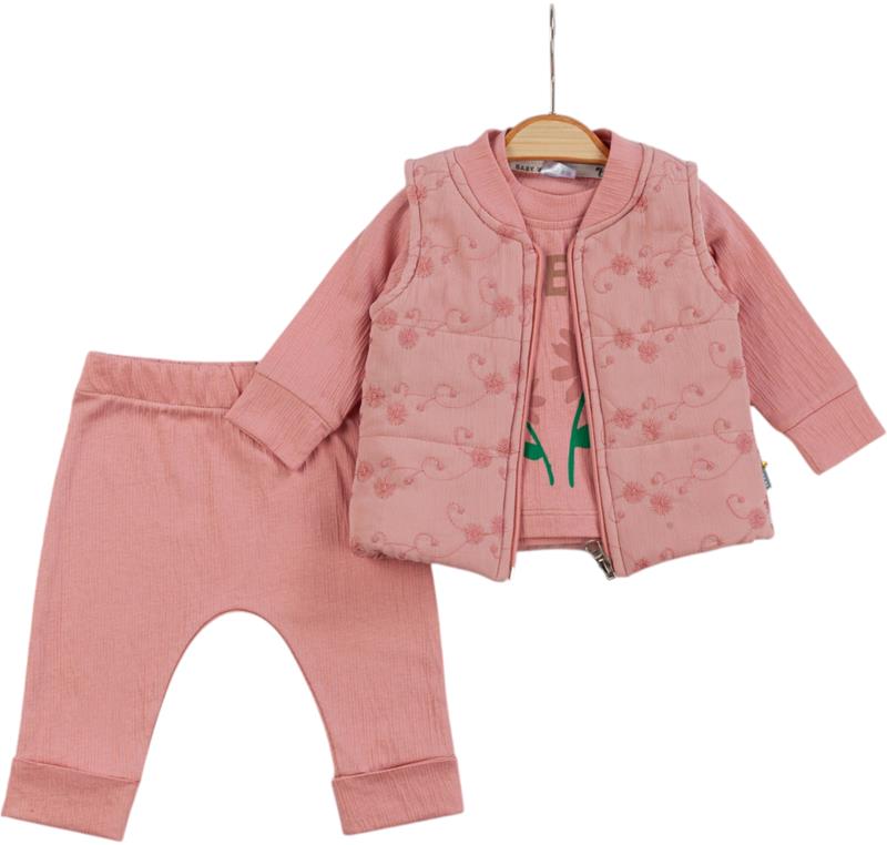 14082 lüks kız bebek giyim toptan 3/12 ay mevsimlik kış