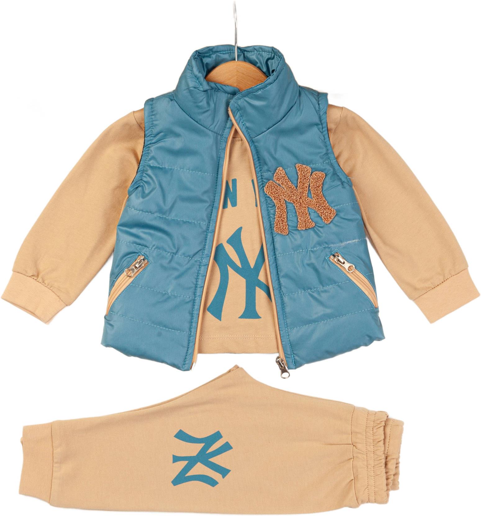 50607 الأطفال الربيع والخريف ثلاث قطع الدعاوى بالجملة للبنين لمدة 6/24 أشهر