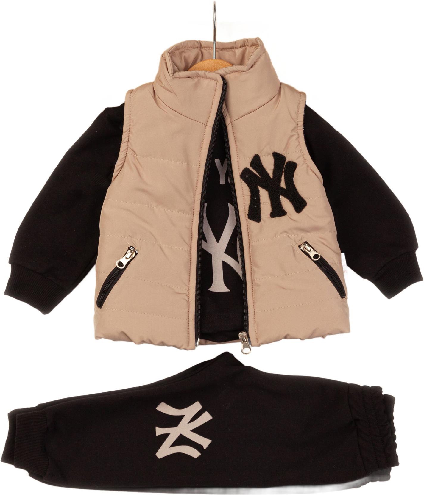 50607 الأطفال الربيع والخريف ثلاث قطع الدعاوى بالجملة للبنين لمدة 6/24 أشهر