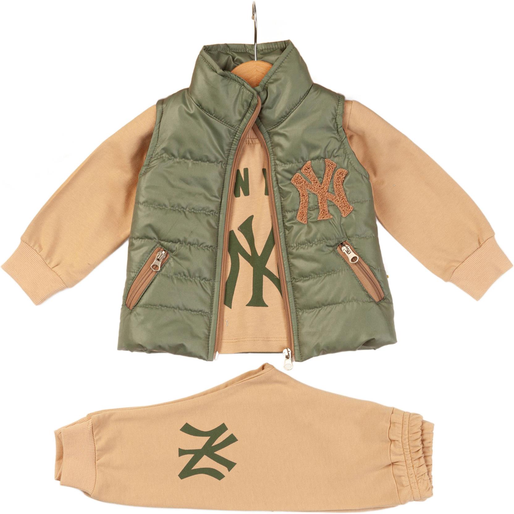 50607 الأطفال الربيع والخريف ثلاث قطع الدعاوى بالجملة للبنين لمدة 6/24 أشهر