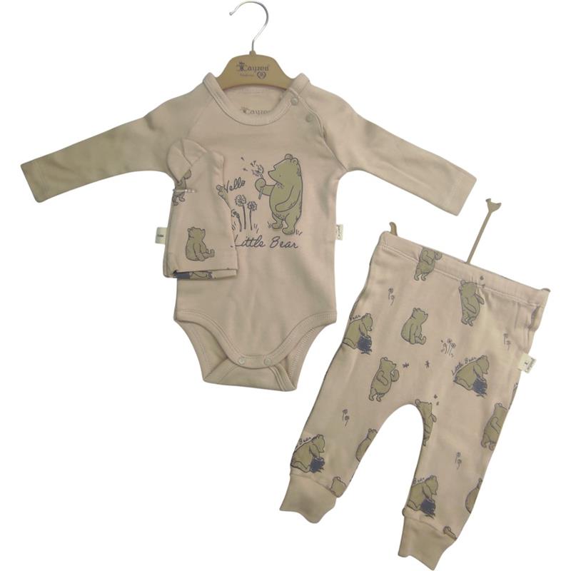 4022 toptan 6/18 aylık bebekler için mevsimlik bebe tek alt+ çıtçıtlı badi ikili takım