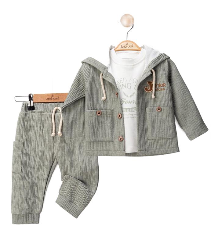 2543 mevsimlik lüks bebek takımlar toptan 9/24 ay