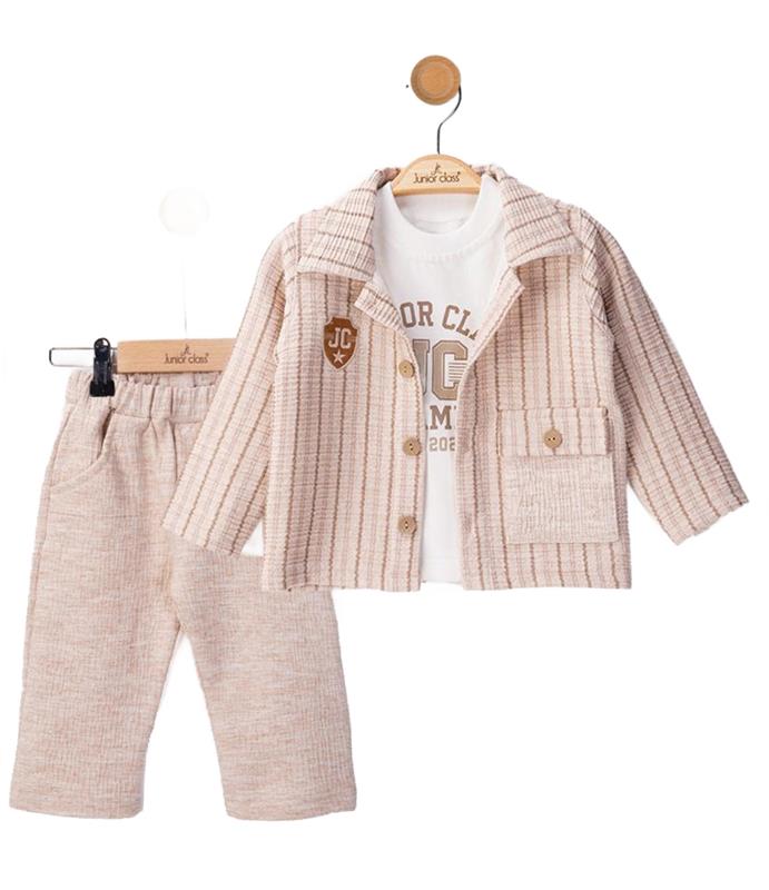 2544 mevsimlik lüks bebek takımlar toptan 9/24 ay