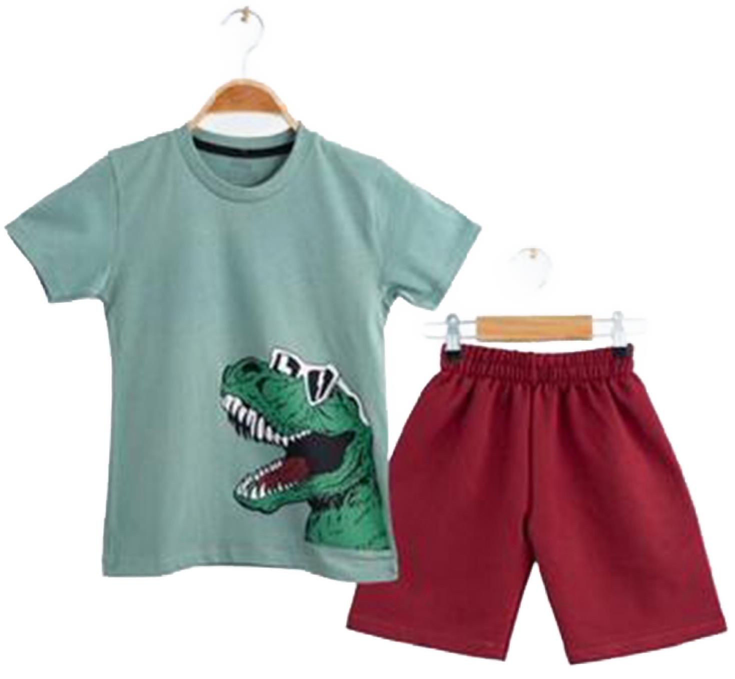 الجملة الأطفال الصيف قطعتين الدعاوى ، تي شيرت مع السراويل للأولاد الذين تتراوح أعمارهم بين 4-6-8-10