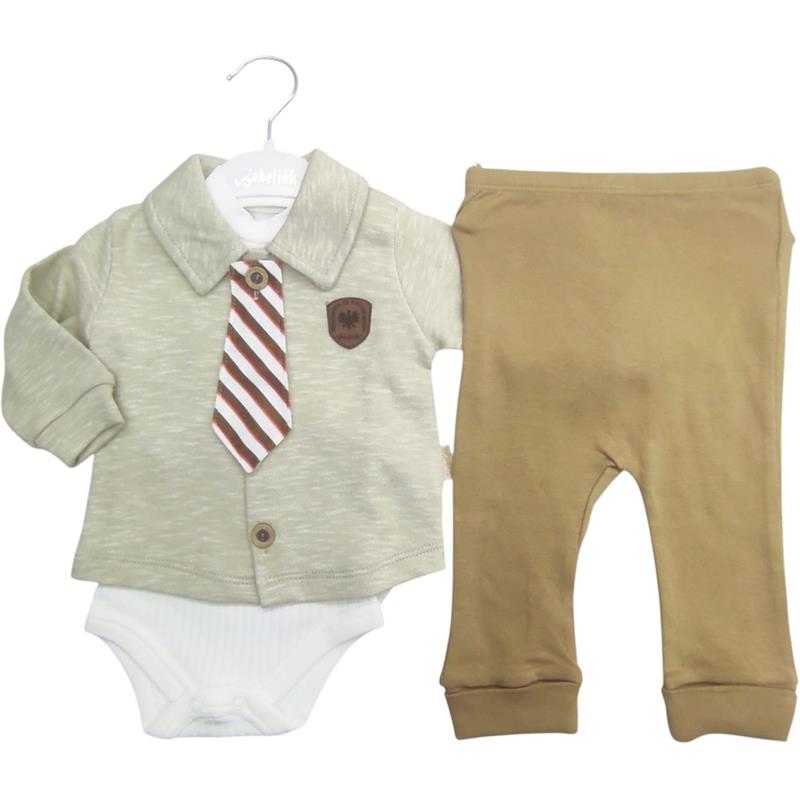 445 toptan 3-6-9 aylık bebekler için bebek ilkbahar ve sonbahar üçlü takım