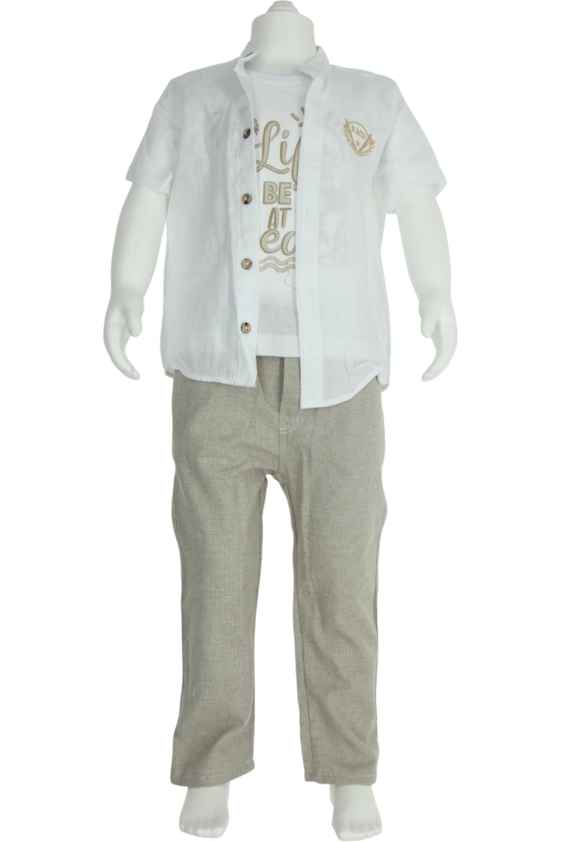 2919 الجملة الأطفال الصيف ثلاث قطع الدعاوى للبنين لمدة 2/5 سنوات