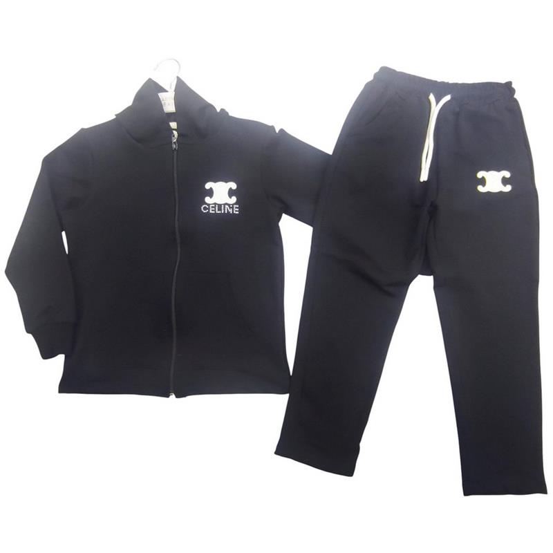 1122 toptan 7/10 yaş kızlar için kapüşonlu çocuk eşofman takımları