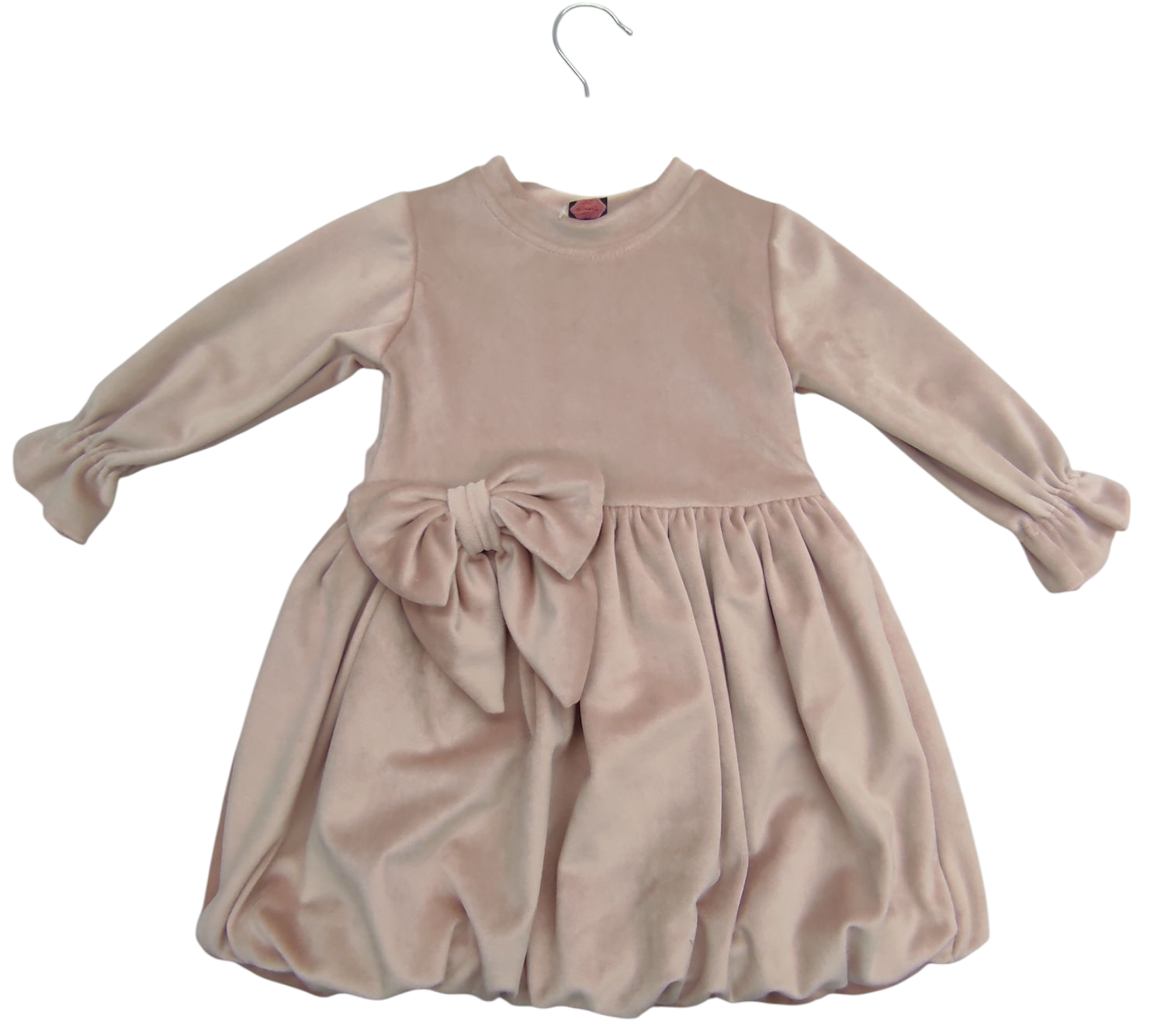 2545 оптом демисезонное бархатное,велюровые платья для девочек 2/5 лет 