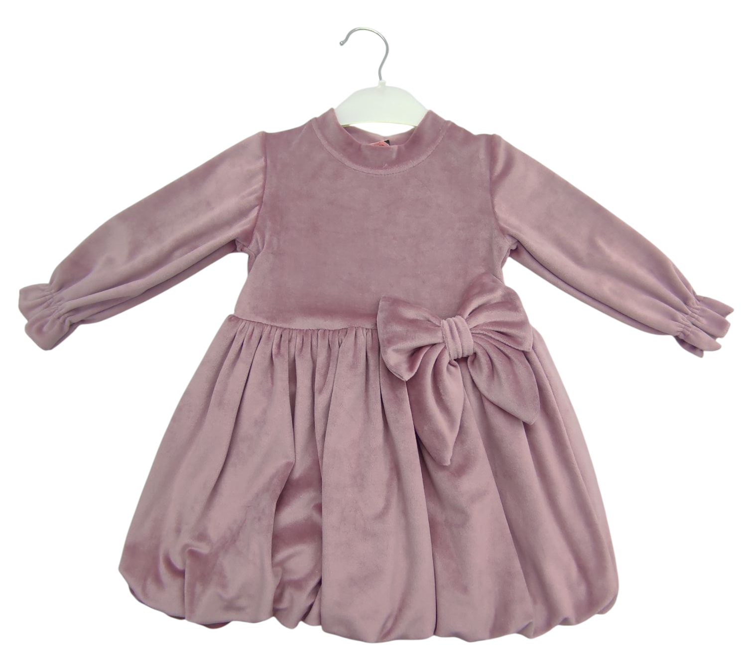 2545 оптом демисезонное бархатное,велюровые платья для девочек 2/5 лет