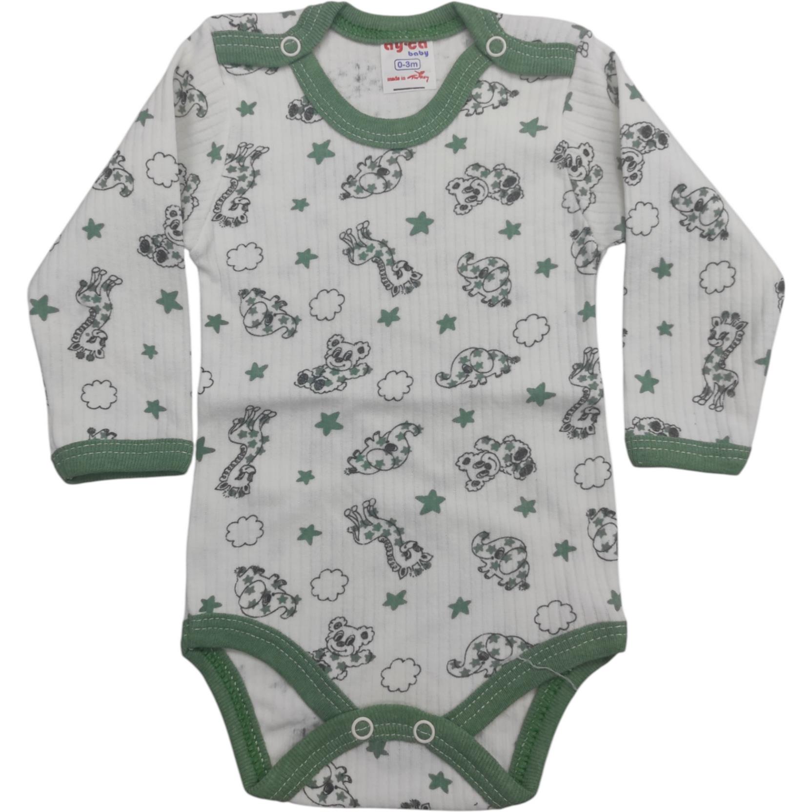 268 الجملة الطفل داخلية مع أزرار للأطفال لمدة 3-6-9 أشهر