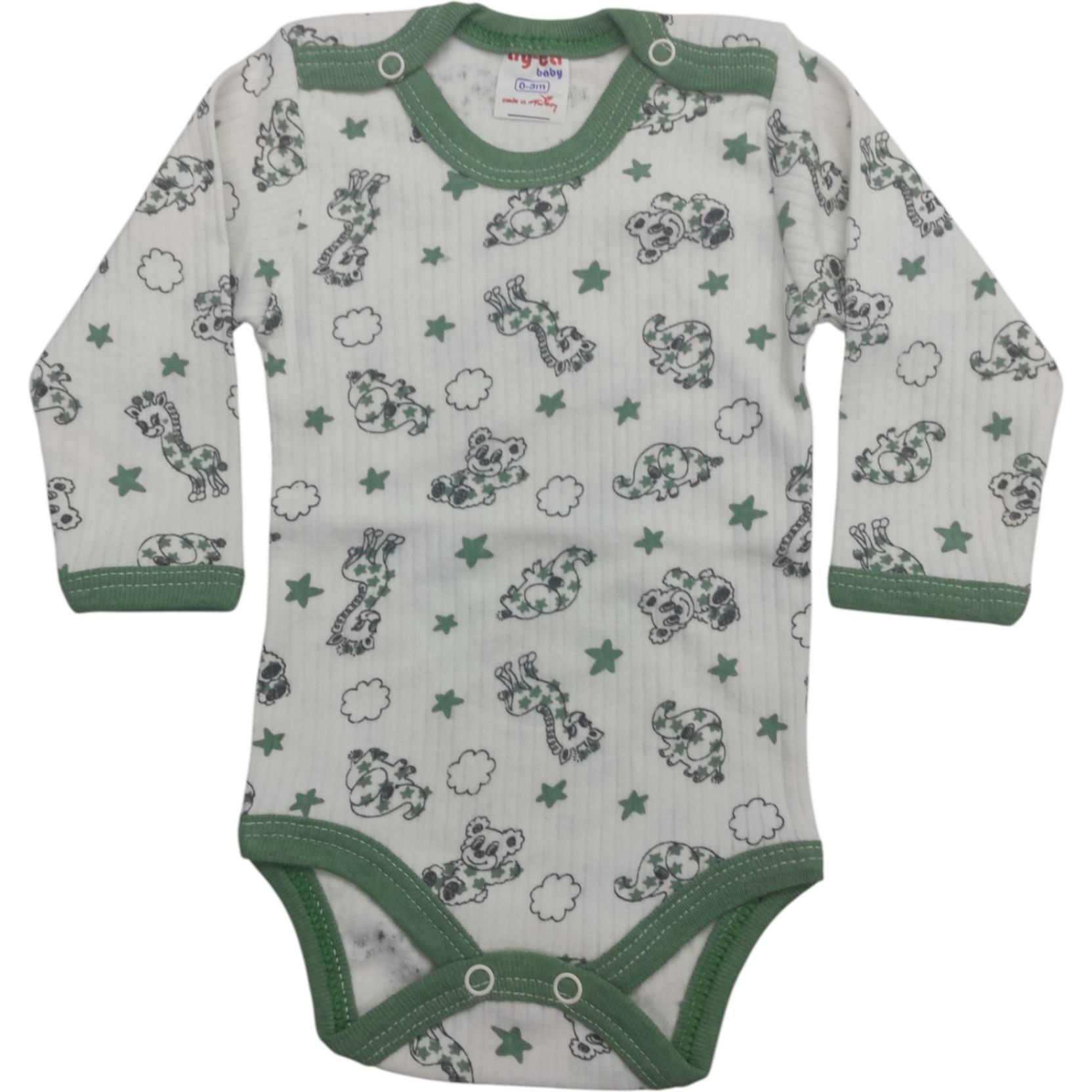 268 الجملة الطفل داخلية مع أزرار للأطفال لمدة 3-6-9 أشهر