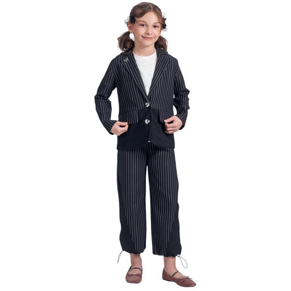 1004 toptan 7/10 yaş kız çocuklar için mevsimlik üçlü takım elbise