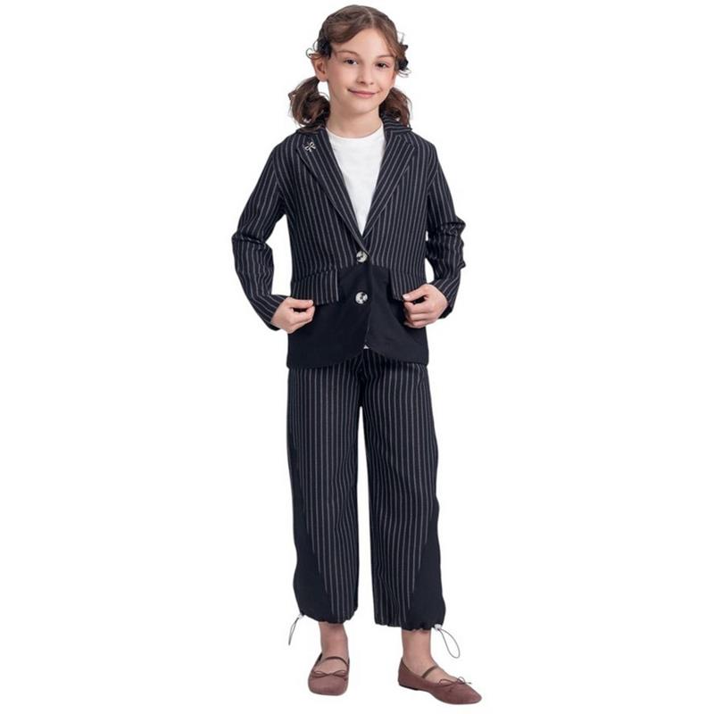 1005 toptan 11/14 yaş kız çocuklar için mevsimlik üçlü takım elbise