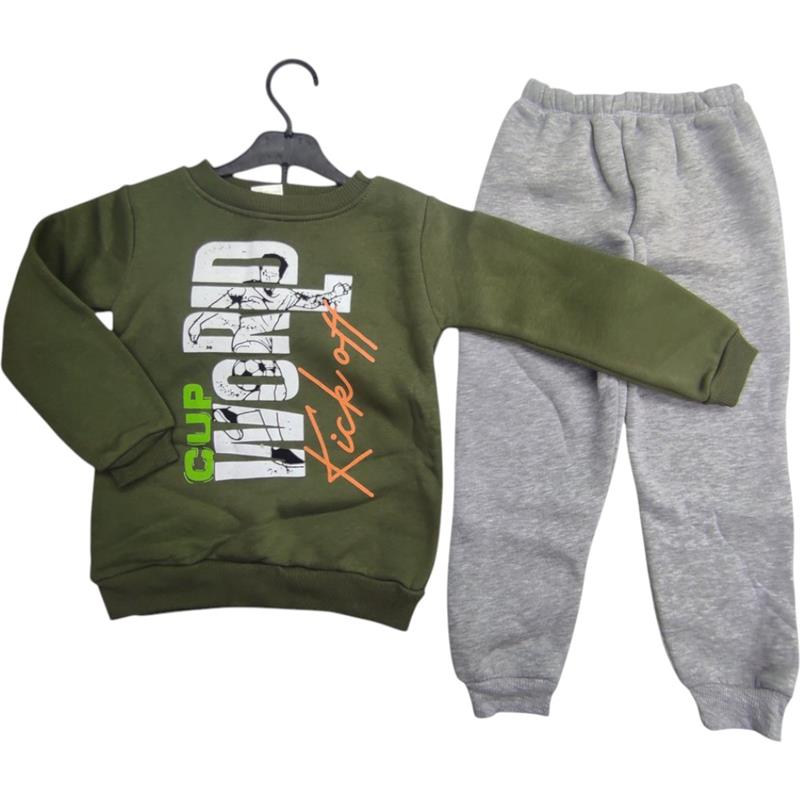 toptan 5-6-7-8 yaş arası erkek ve kız çocuklar için kışlık ikili takım