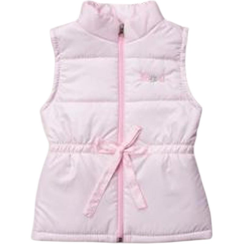 285 wholesale children's winter plain vests with sintepon for girls aged 3-4-5