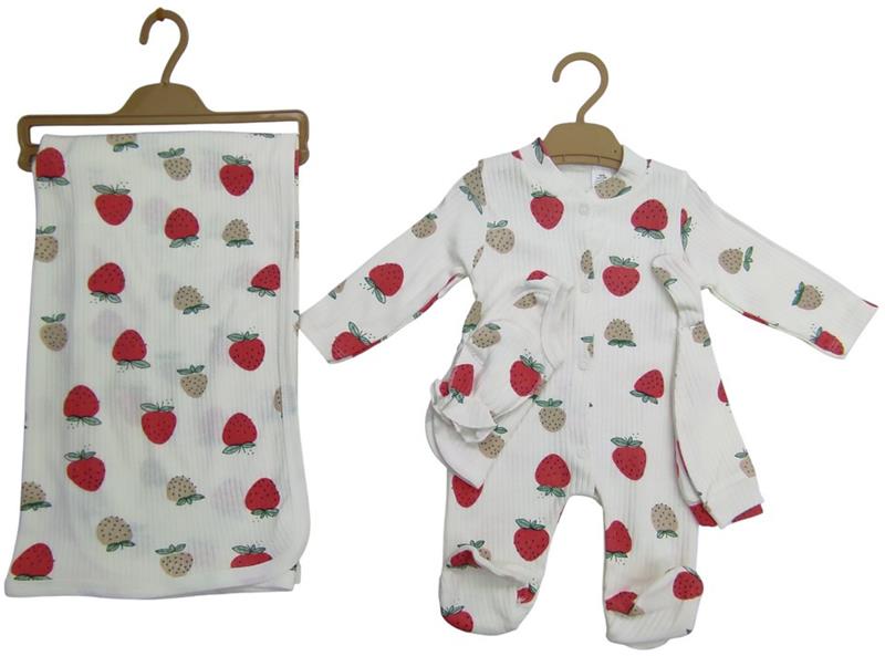 1022 toptan beş parçalı bebek setleri 0-3 aylık bebekler için