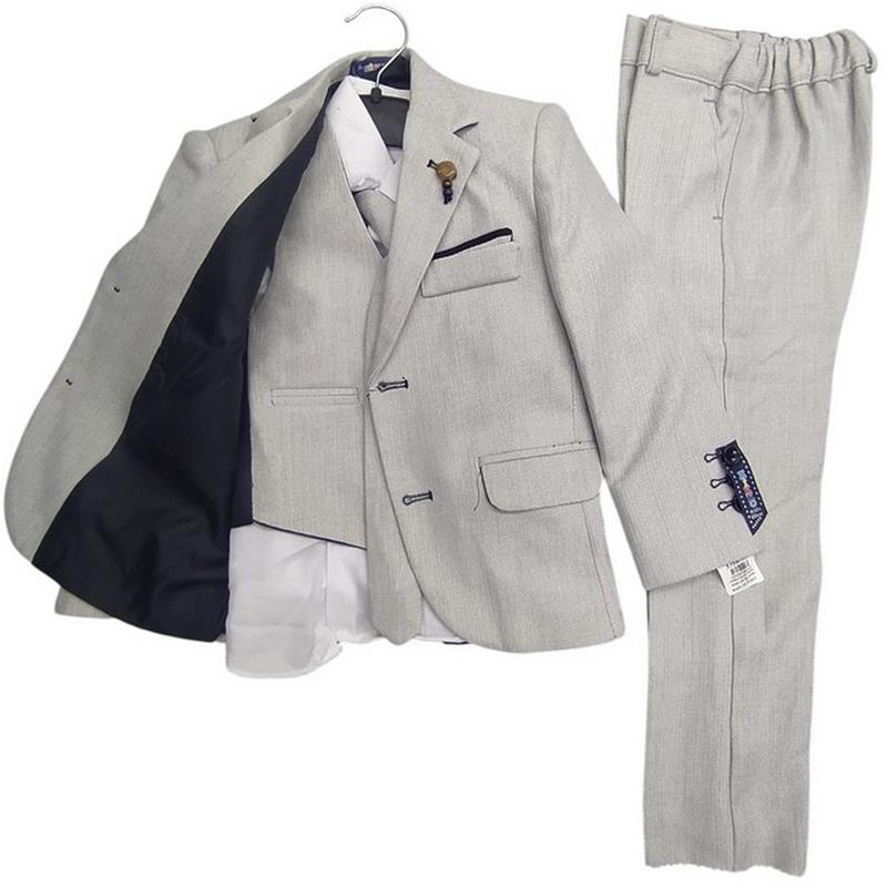 الجملة الأطفال الكلاسيكية ثلاث قطع الدعاوى مع قميص وربطة عنق للأولاد الذين تتراوح أعمارهم بين 11/14
