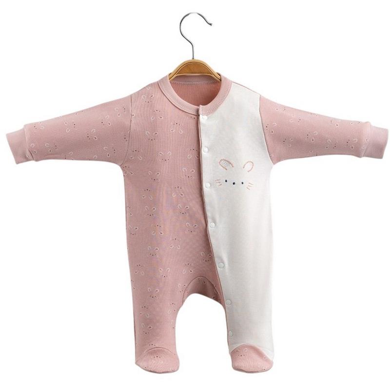 2424 toptan 0/3 aylık bebekler için ilkbahar ve sonbahar bebek tulumları