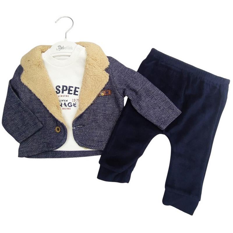 585 toptan 3-6-9 aylık bebekler için mevsimlik üçlü takım 