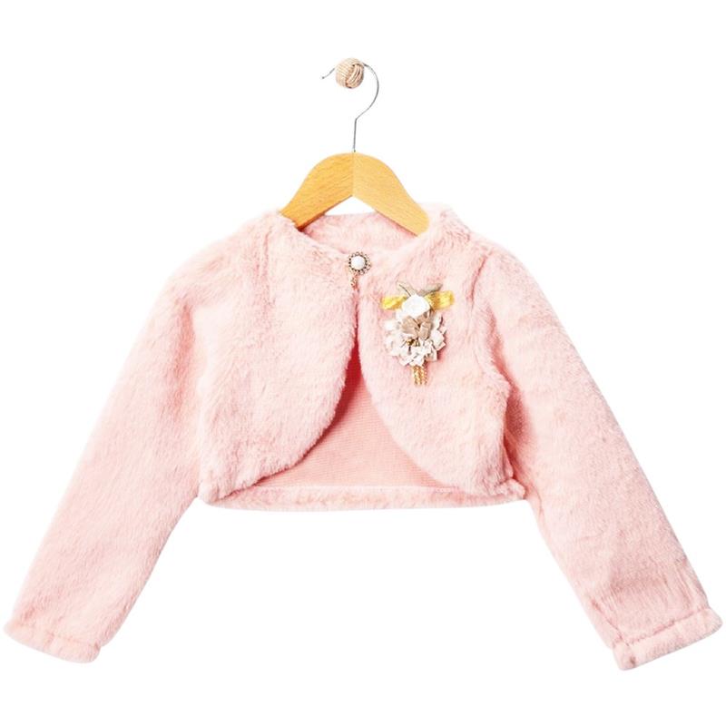 3200 toptan 2-3-4-5 yaş arası kız çocuklar için kışlık bolerolar