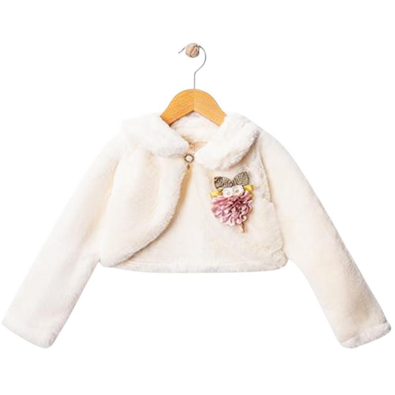 3200-1 toptan 2-3-4 yaş arası kız çocuklar için kışlık bolerolar
