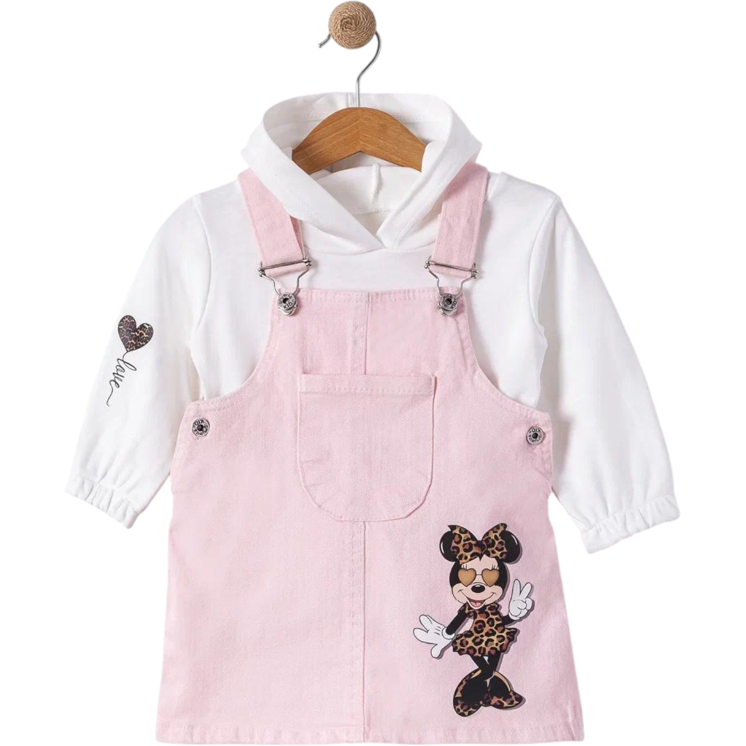 6048 оптом детские сарафаны с кофтой для девочек на 2/5 лет