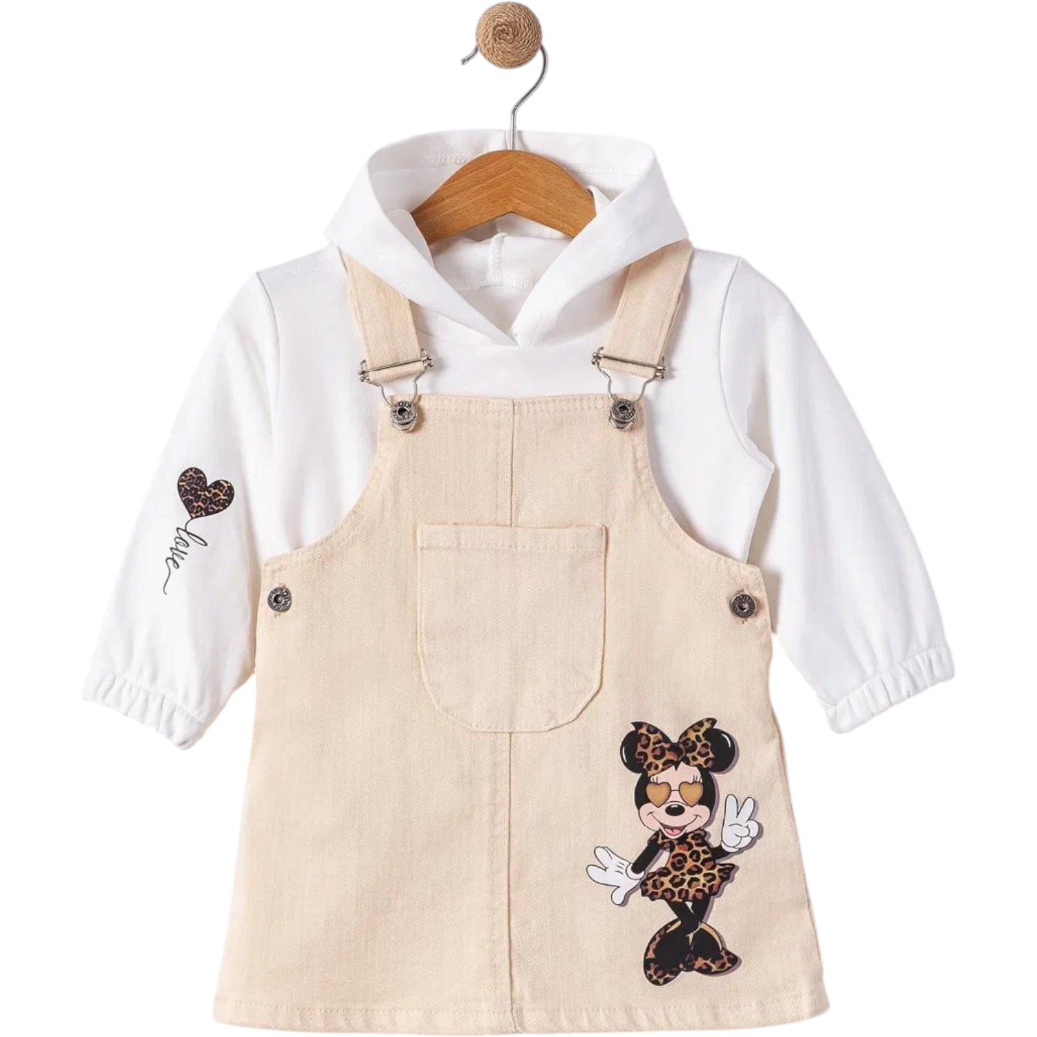 6048 оптом детские сарафаны с кофтой для девочек на 2/5 лет