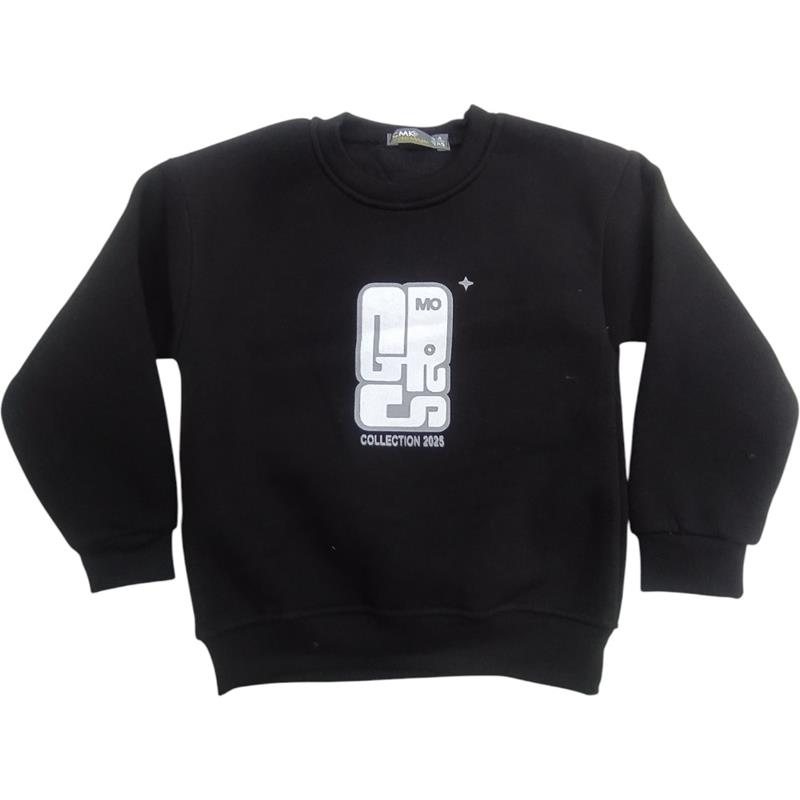 60410 toptan 3/12 yaş arası erkek çocuklar için kışlık sweatshirtler