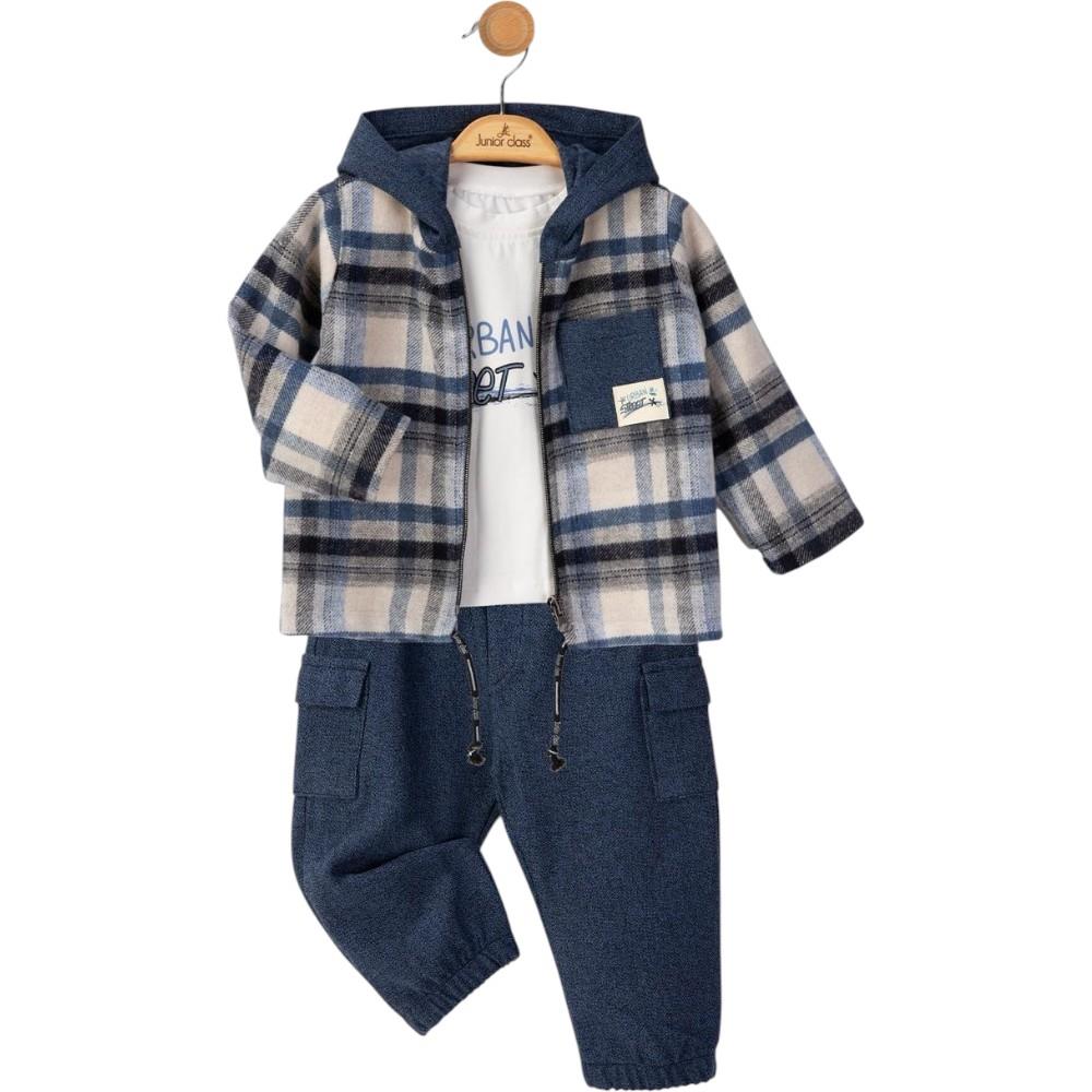 2561 wholesale children's spring-autumn three-piece suits for babies for 9/24 months